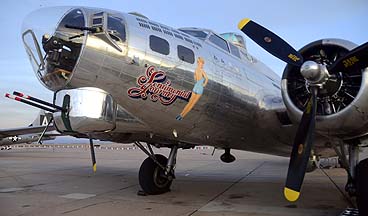 Boeing B-17G Flying Fortress N9323Z Sentimental Journey, Mesa Gateway, March 2, 2013